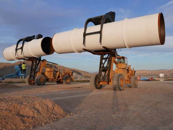 1200 கிமீ வேக ஹைப்பர்லூப் சாதனத்தின் கட்டுமானம் துவக்கம்