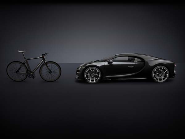 சிரோன் காருடன் அல்ட்ரா மார்டன் சைக்கிளை வழங்கும் புகாட்டி 