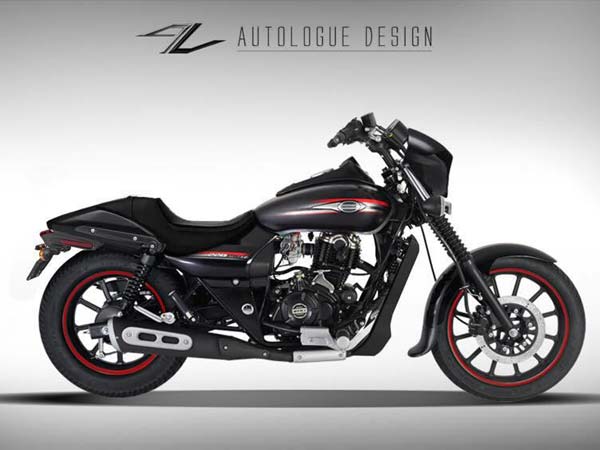 ஹார்லி டேவிட்சன் மோட்டார்சைக்கிள் போல மாறிய பஜாஜ் அவென்ஜர்.