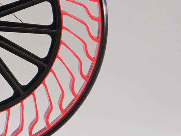 பிரிட்ஜ்ஸ்டோன் நிறுவனத்தின் காற்றற்ற டயர்கள்