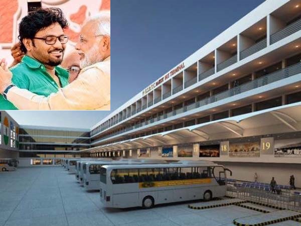 குஜராத்தின் புதிய பேருந்து நிலையம்: வச்சு செய்யும் நெட்டிசன்கள்!