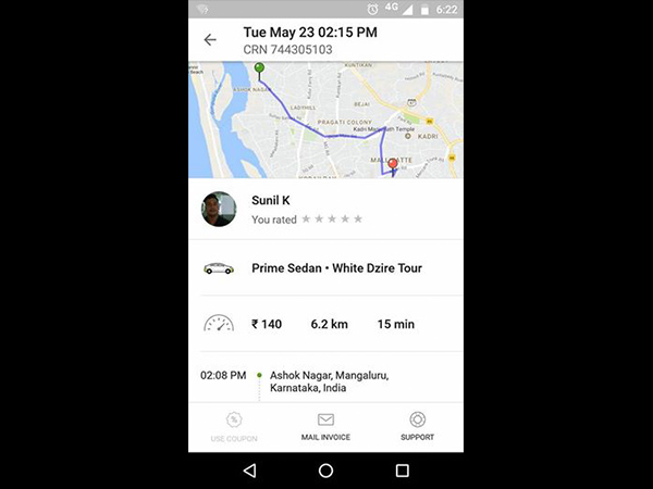 ரியல் ஹீரோவாக ஜொலிக்கும் ஓலா ஓட்டுநர் சுனில்..!! ரியல் ஹீரோவாக ஜொலிக்கும் ஓலா ஓட்டுநர் சுனில்..!!