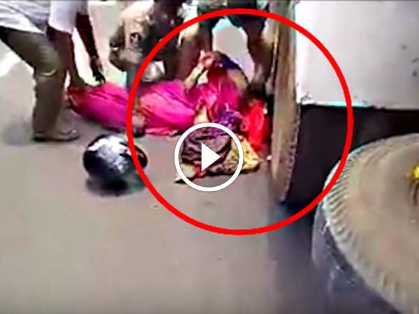 போக்குவரத்து காவல்துறையினரின் அடாவடிக்கு பலியான பெண்..!! போக்குவரத்து காவல்துறையினரின் அடாவடிக்கு பலியான பெண்..!!