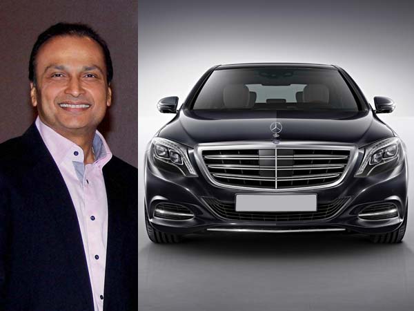 புதிய மெர்சிடிஸ் எஸ்-கிளாஸ் காருக்கு மாறிய அனில் அம்பானி..!!