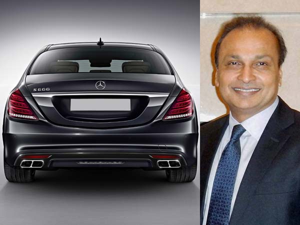 புதிய மெர்சிடிஸ் எஸ்-கிளாஸ் காருக்கு மாறிய அனில் அம்பானி..!!