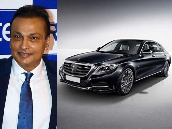 புதிய மெர்சிடிஸ் எஸ்-கிளாஸ் காருக்கு மாறிய அனில் அம்பானி..!!