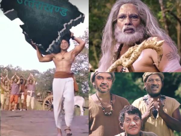 பாகுபலி டிசைனில் குப்பை அள்ளும் வாகனம்..!!