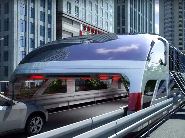 மண்ணைக் கவ்விய சீனவின் ‘டிராம் பஸ்’ போக்குவரத்து..!!