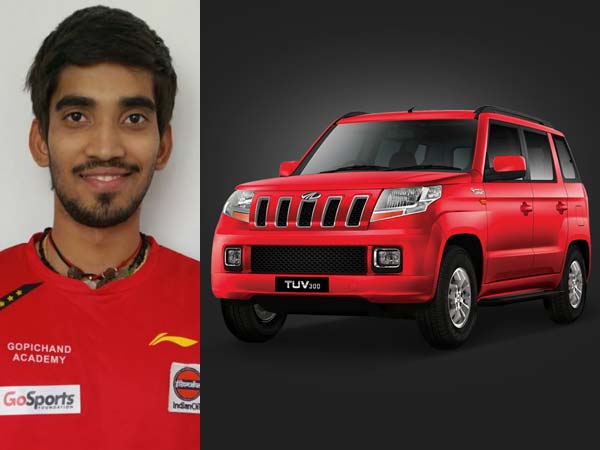 டிவிட்டர் உதவியால் கார் பரிசாக பெற்ற கிடம்பி ஸ்ரீகாந்த்..!!