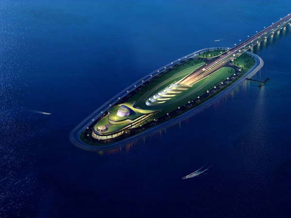 தனிச்சிறப்புடன் கட்டபட்ட உலகின் மிக நீளமான கடல் பாலம்..!!