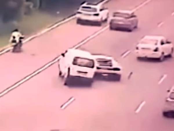 நெடுஞ்சாலையில் நடந்த விபத்தில் இளைஞர் பலி..!!