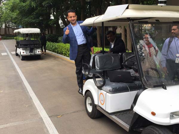  டிரைவரில்லாமல் இயங்கும் வாகனத்தை உருவாக்கிய இன்ஃபோசிஸ் நிறுவனம்!