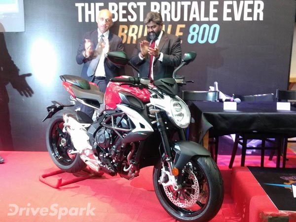 புதிய எம்வி அகுஸ்ட்டா புருட்டேல் 800 பைக் இந்தியாவில் விற்பனைக்கு அறிமுகம்- விபரம்!
