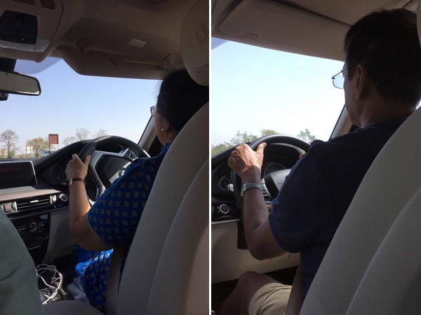 மும்பையில் இருந்து லண்டனுக்கு காரில் சென்ற தம்பதி..!