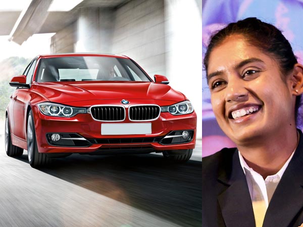 பிஎம்டபிள்யூ காரை பரிசாக பெற்ற மிதாலி ராஜ்!