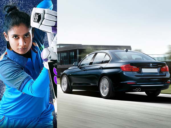 பிஎம்டபிள்யூ காரை பரிசாக பெற்ற மிதாலி ராஜ்!