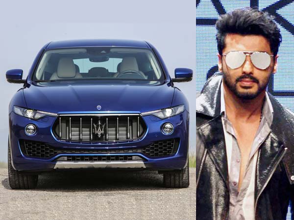 மஸராட்டி லெவன்டா காரை வாங்கிய முதல் இந்திய நடிகர்..!!