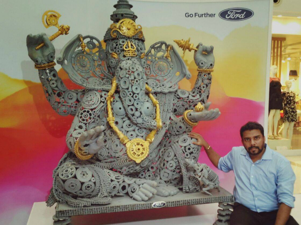 ஃபோர்டு நிறுவனம் தயாரித்த ஆட்டோமொபைல் பிள்ளையார்..!!