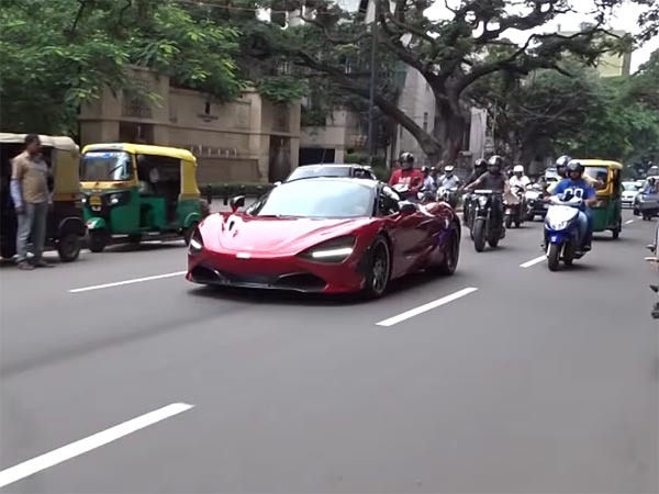 இந்தியாவின் முதல் மெக்லேரன் 720எஸ் கார் சாலைக்கு வந்தது..!!