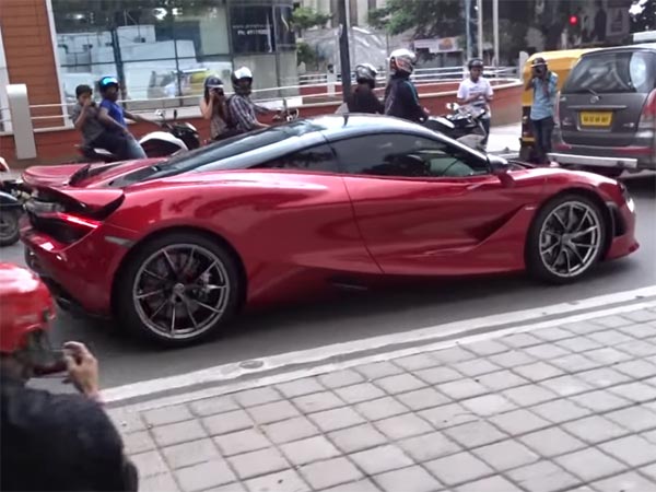 இந்தியாவின் முதல் மெக்லேரன் 720எஸ் கார் சாலைக்கு வந்தது..!!