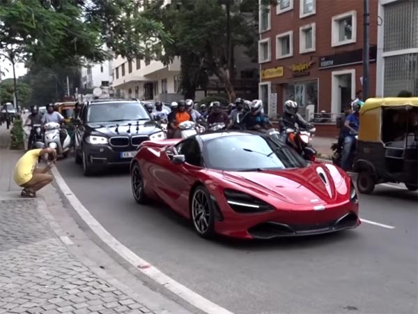 இந்தியாவின் முதல் மெக்லேரன் 720எஸ் கார் சாலைக்கு வந்தது..!!