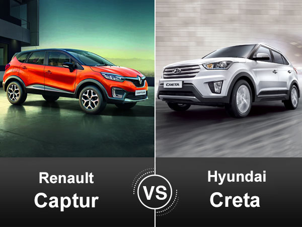 ரெனோ கேப்டூர் Vs ஹூண்டாய் க்ரெட்டா: ஒப்பீடு