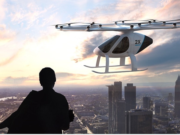  உலகின் முதல் பறக்கும் டாக்சி சோதனை ஓட்டம் துபாயில் துவங்கியது!