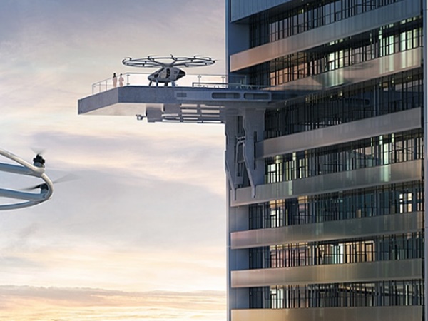  உலகின் முதல் பறக்கும் டாக்சி சோதனை ஓட்டம் துபாயில் துவங்கியது!