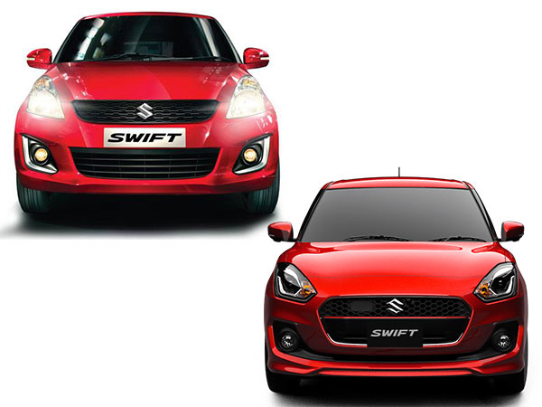 பழைய மாடல் ஸ்விஃப்ட் Vs புதிய மாடல் ஸ்விஃப்ட்..!!