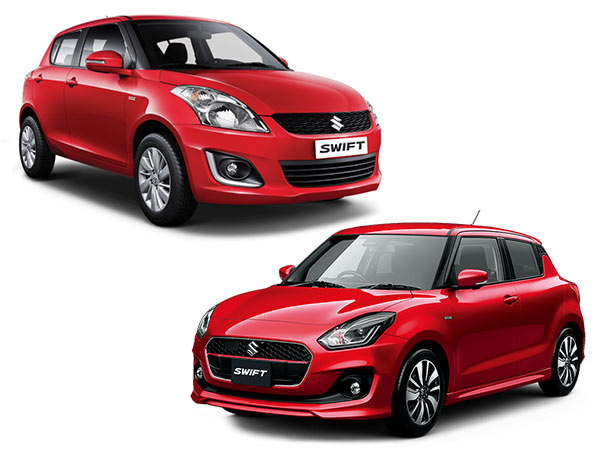 பழைய மாடல் ஸ்விஃப்ட் Vs புதிய மாடல் ஸ்விஃப்ட்..!!