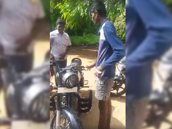 ராயல் என்ஃபீல்டு பைக் திருடனின் வீடியோ வாக்குமூலம்..!!