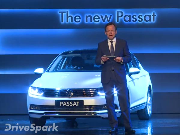 ஃபோக்ஸ்வேகன் பஸாத் கார் விற்பனைக்கு அறிமுகம்..!!