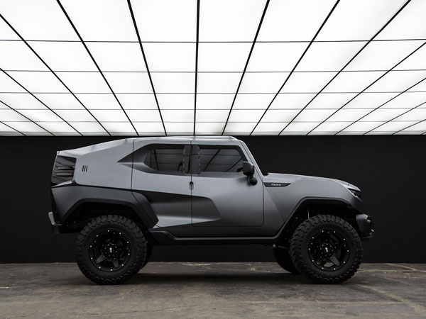 ராணுவ பீரங்கி தோற்றத்தில் மிரட்டும் புதிய எஸ்யூவி மாடல்