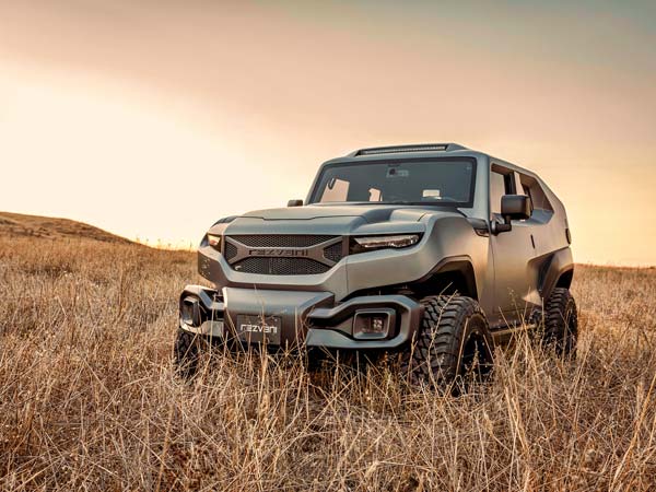 ராணுவ பீரங்கி தோற்றத்தில் மிரட்டும் புதிய எஸ்யூவி மாடல்