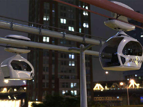 பெங்களூரில் அறிமுகமாகிறது ரோப்கார் போன்ற பாட் டாக்சி!