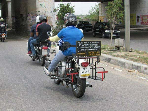 சாலை விபத்தில் உயிரழந்த இந்தியாவின் பிரபல பெண் பைக் ரைடர்..!!