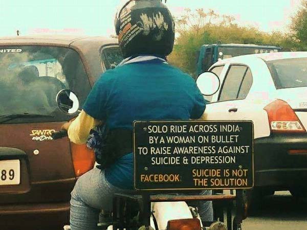 சாலை விபத்தில் உயிரழந்த இந்தியாவின் பிரபல பெண் பைக் ரைடர்..!!