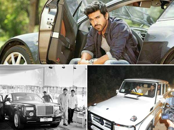 தெலுங்கு மெகா ஸ்டார் குடும்பத்தின் மெகா கார் கலெக்‌ஷன்..!!