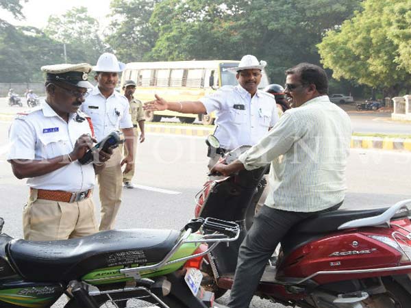 போக்குவரத்து விதிமீறல்களுக்கு தீவிரமாகிறது ஆப்ரேஷன் சீட்டா..!!