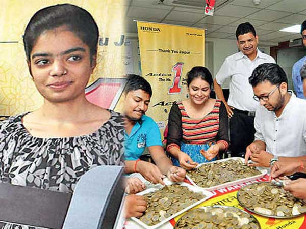 சில்லறை காசில் ஸ்கூட்டர் வாங்கி அக்காவிற்கு பரிசளித்த தம்பி