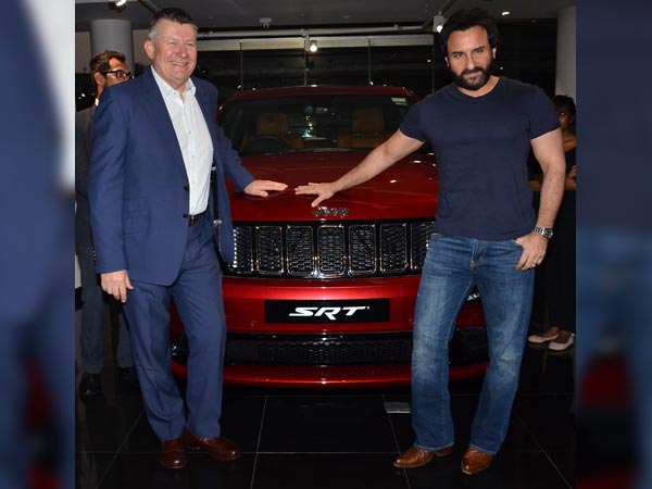 சைஃப் அலி கான் கராஜில் இணைந்த ஜீப் கிரான்டு செரோகி கார்..!!