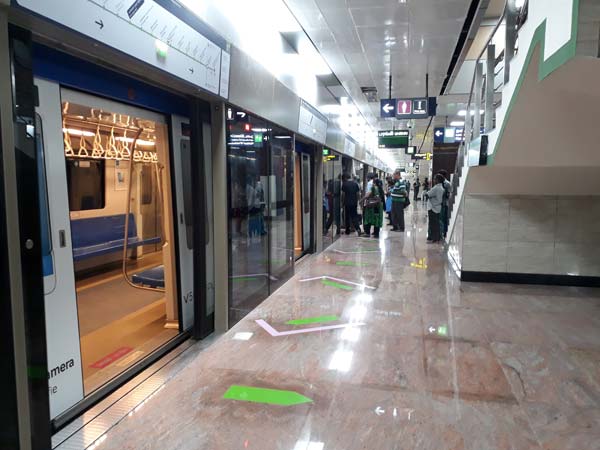 சென்னையில் டிரைவரில்லா மெட்ரோ ரயில் இயக்க திட்டம்!