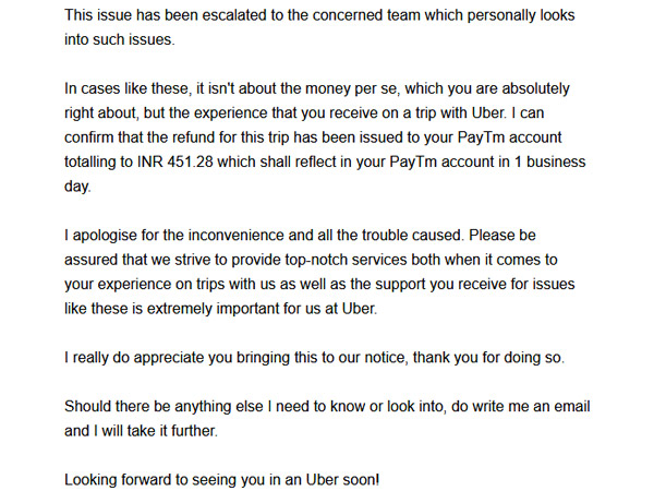 மொபைல்போனில் பேச வேண்டாம் என்று கூறியதால் வசைபாடிய உபேர் டிரைவர்!