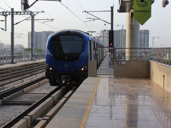 நேரு பூங்கா- சென்ட்ரல் மெட்ரோ சேவை பிப்ரவரியில் தொடக்கம்..!!