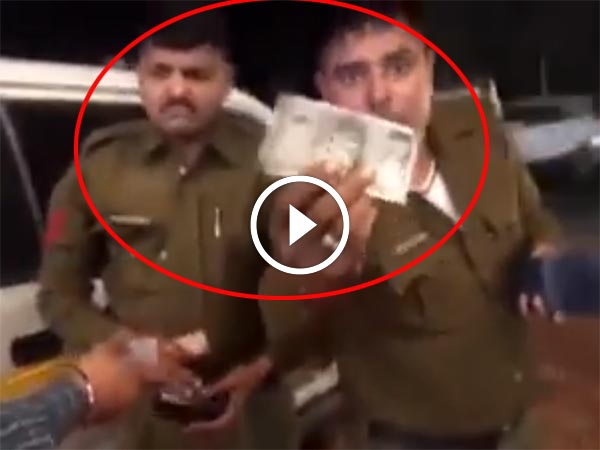 மது போதையில் காவலர்கள்... ஆப்பு வைத்த ராணுவ அதிகாரி..!!