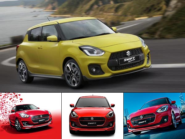 இந்தியாவில் அறிமுகமாகும் 5 புதிய மாருதி ஸ்விஃப்ட் கார்கள்..!!