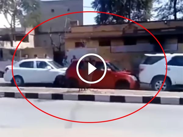 ஒன்றோடு ஒன்று மோதிக்கொண்ட முதலவர் கான்வாய் கார்கள்..!!