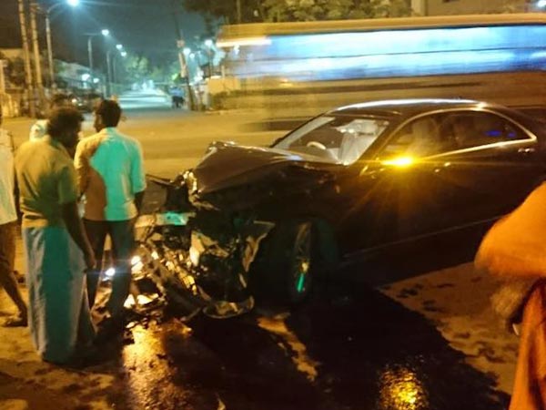 கார் விபத்தில் காயங்களுடன் உயிர் தப்பிய கௌதம் மேனன்..!!