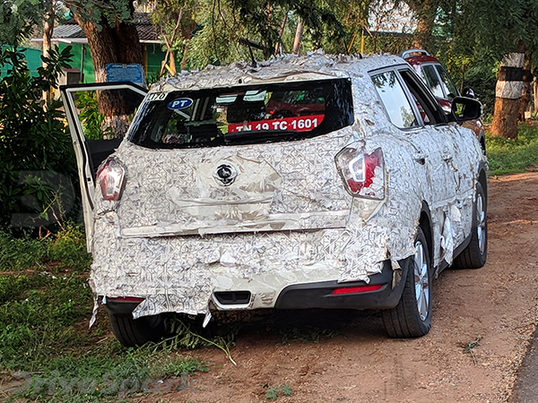 கோவையில் சாங்யாங் டிவோலி சோதனை: எக்ஸ்க்ளூசிவ் ஸ்பை படங்கள்!