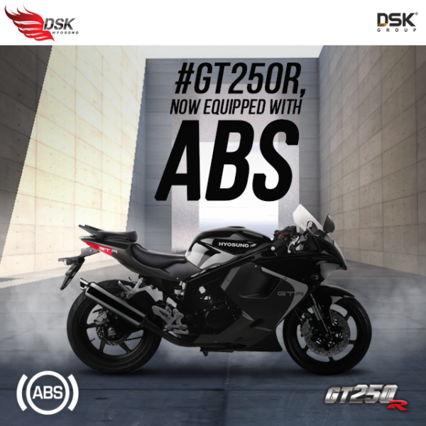  ஹயோசங் ஜிடி250ஆர் பைக்கின் ஏபிஎஸ் மாடல் அறிமுகம்!